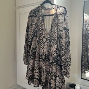 Show me your mumu birdie dress